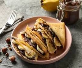 CHOCOLATE AND BANANA ROTI
